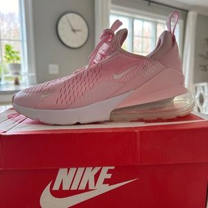 Nike Air Max 270 GS prism pink/white size 7Y
